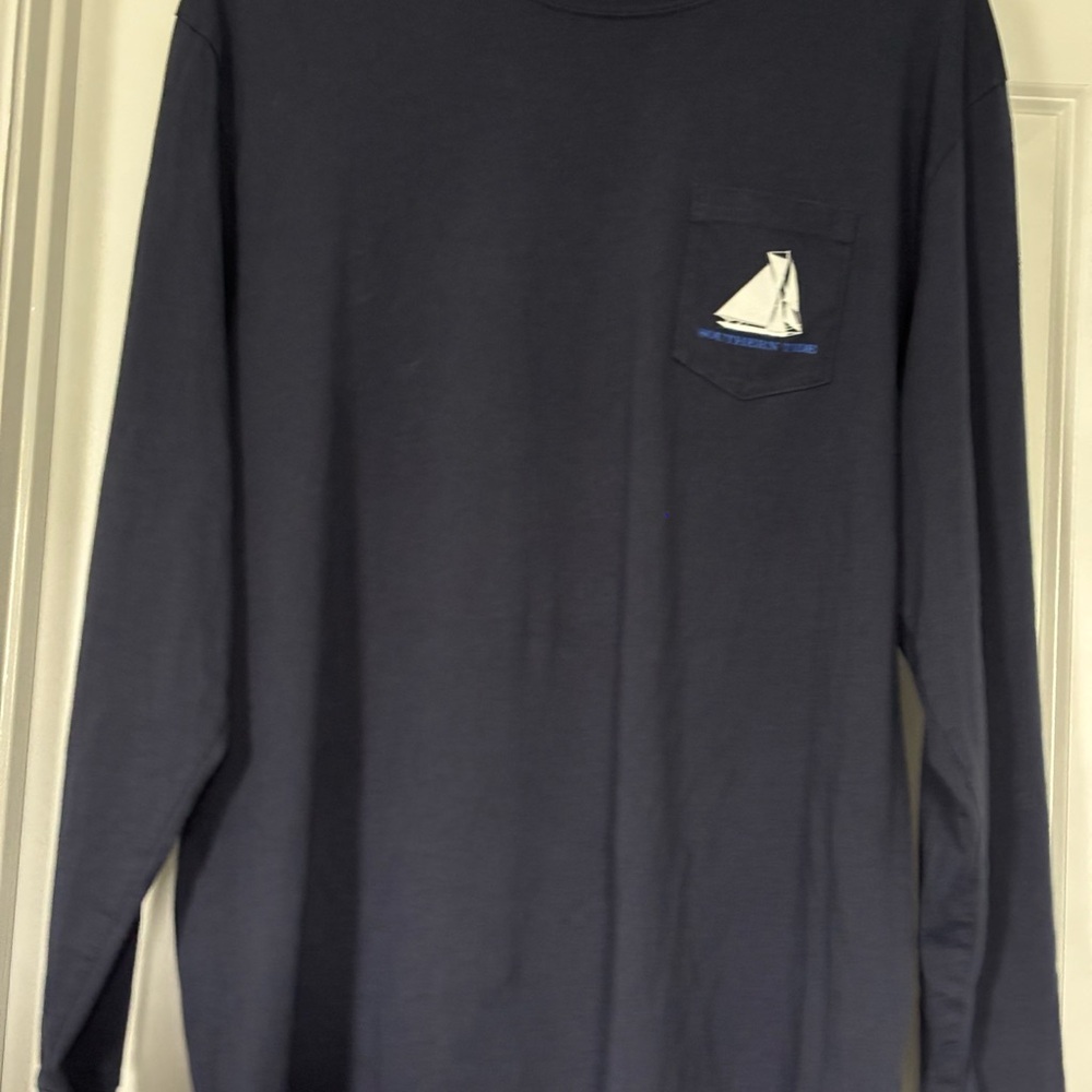 Southern Tide Crew Neck Long Sleeve Tee
